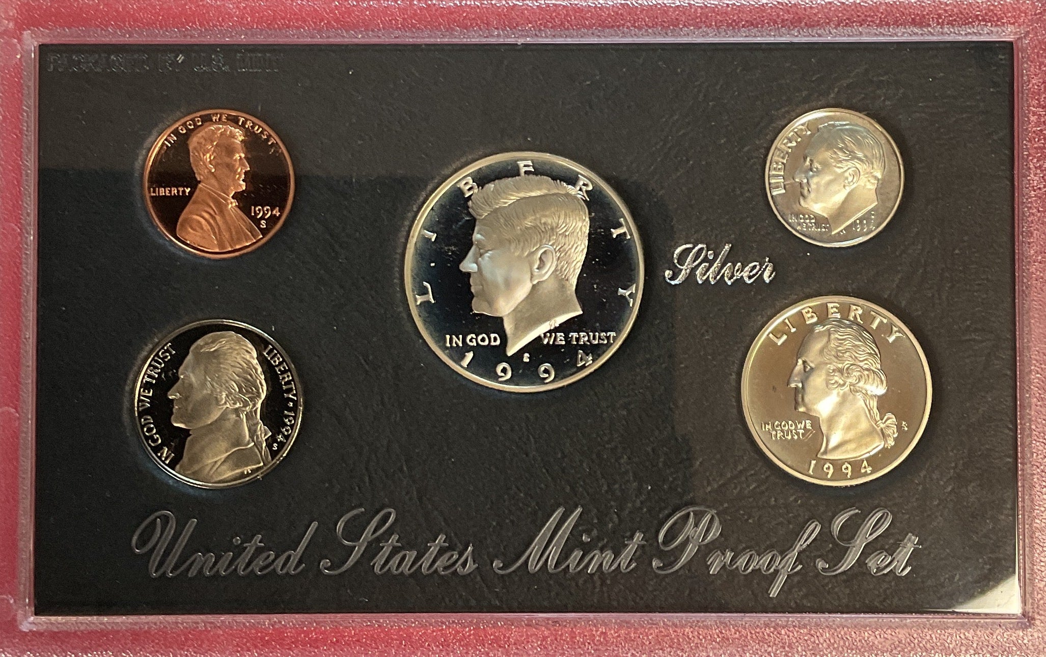1994 United States Mint Silver Proof Set w/C.O.A.