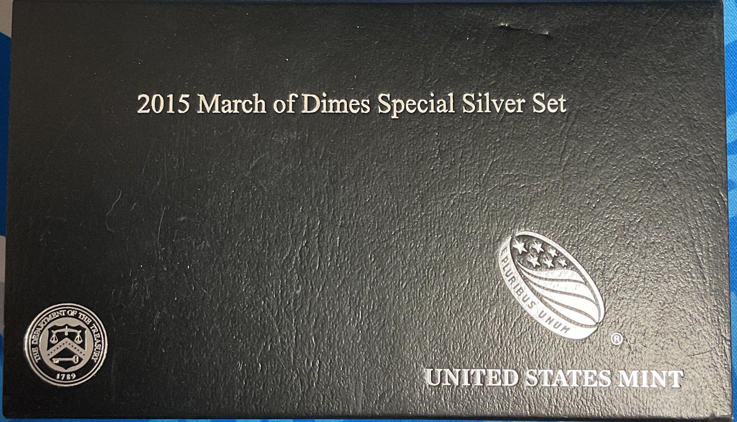 2015 March of Dimes, Special Silver Set U.S Mint C.O.A Store #PT037