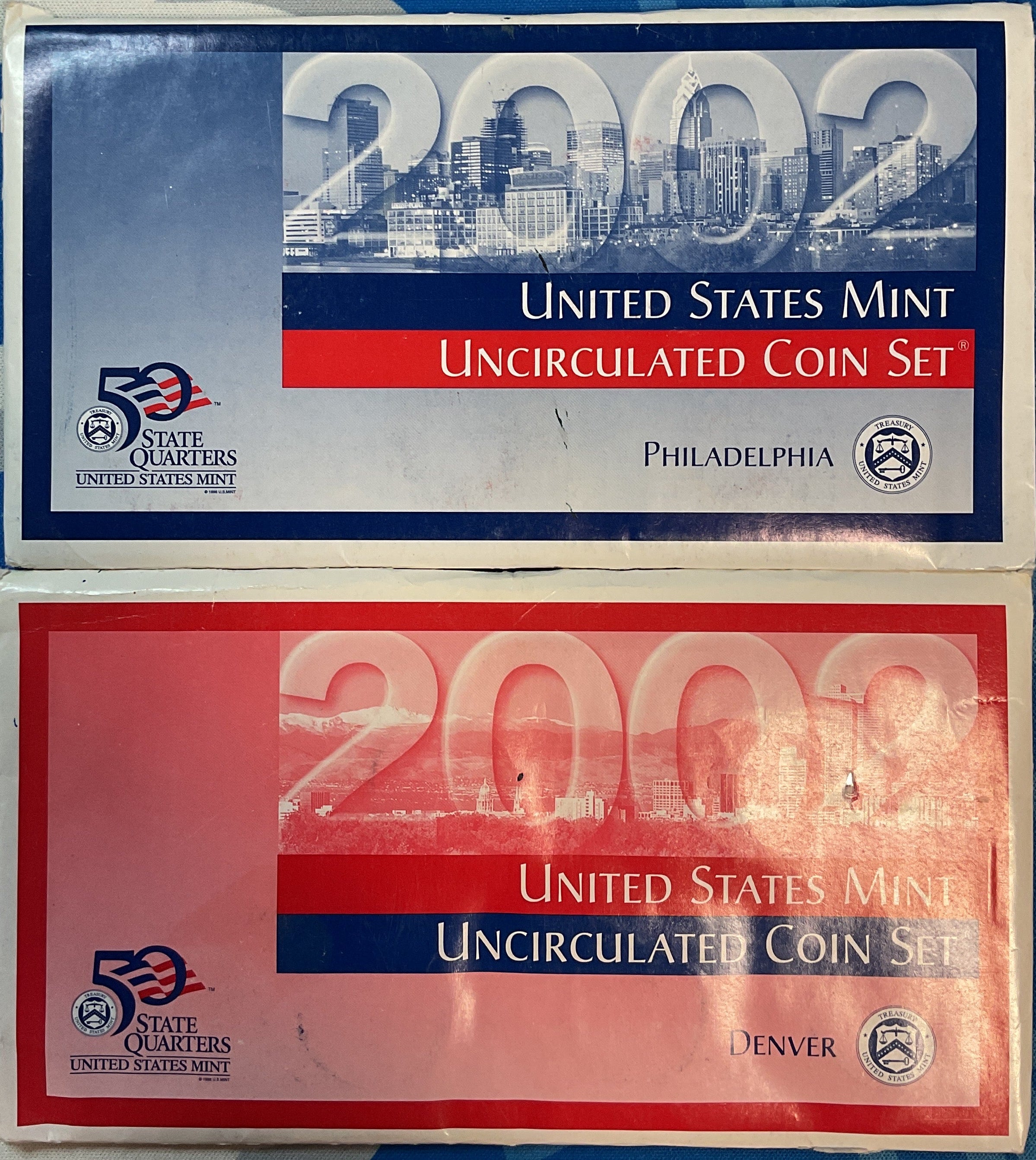 2002 United States Uncirculated 20-Coin Mint Set