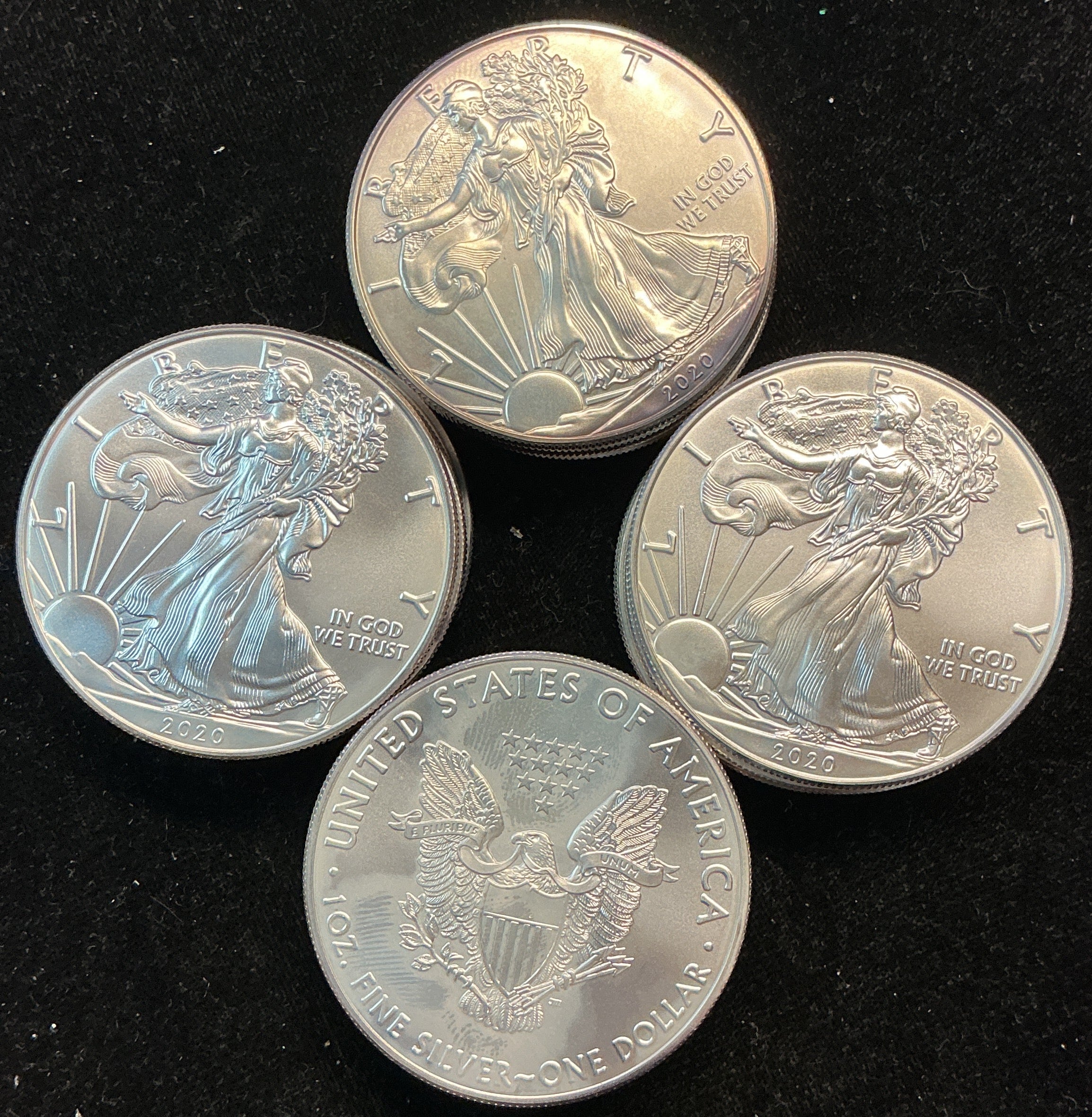 2020 American Silver Eagle Rolls. Store #SR035