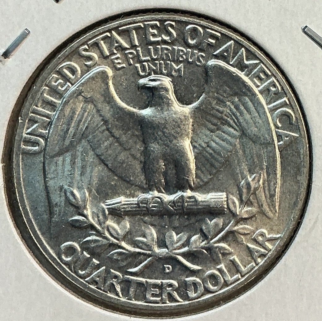 1959 D Washington Quarter, Extra Fine Circulated Coin, Store #QR1859
