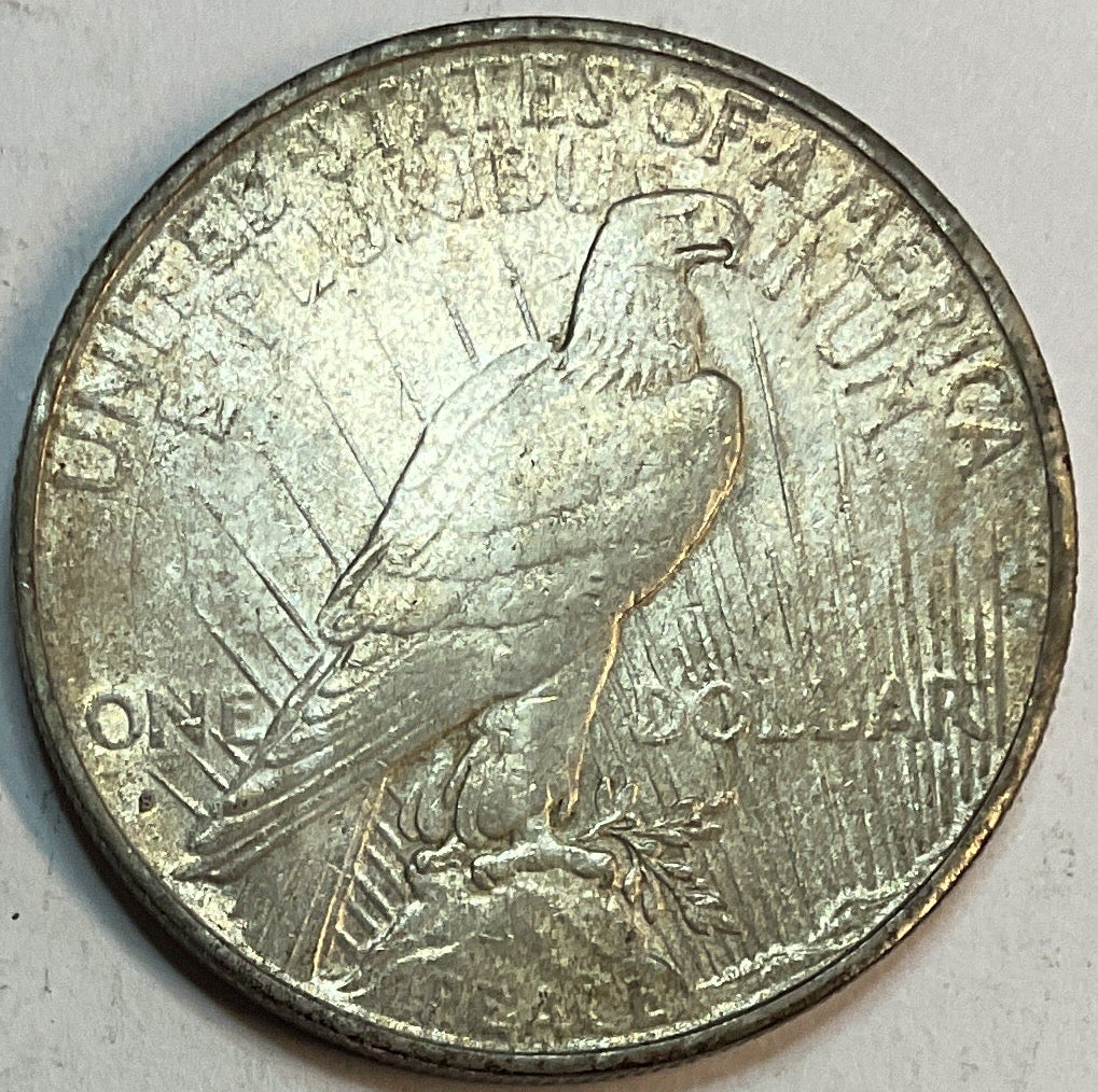 1925-S Peace Dollar, Very Fine Circulated Coin, Store #DR0953