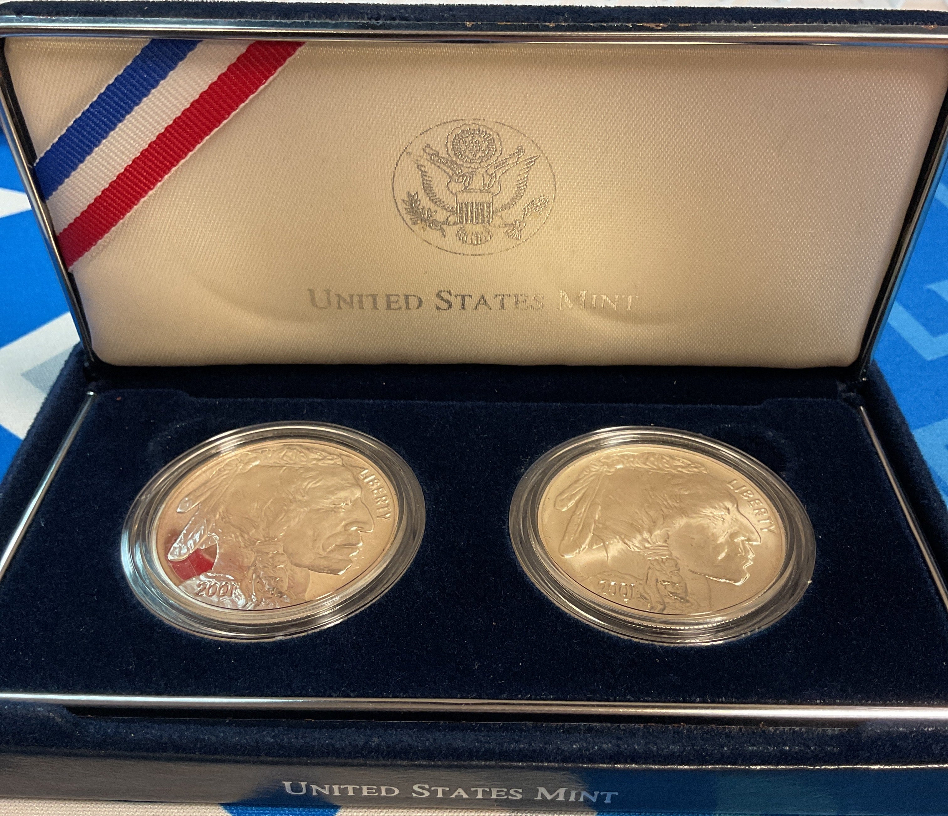 2001 American Buffalo Commemorative Coins, U.S. Mint Store #GMC222