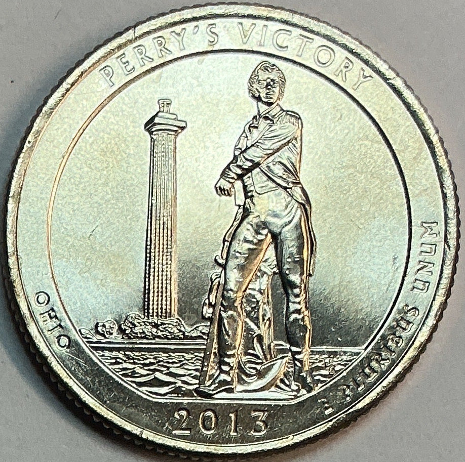 2013-P Uncirculated, Perry’s Victory and International Peace Memorial, Ohio, Washington Quarter