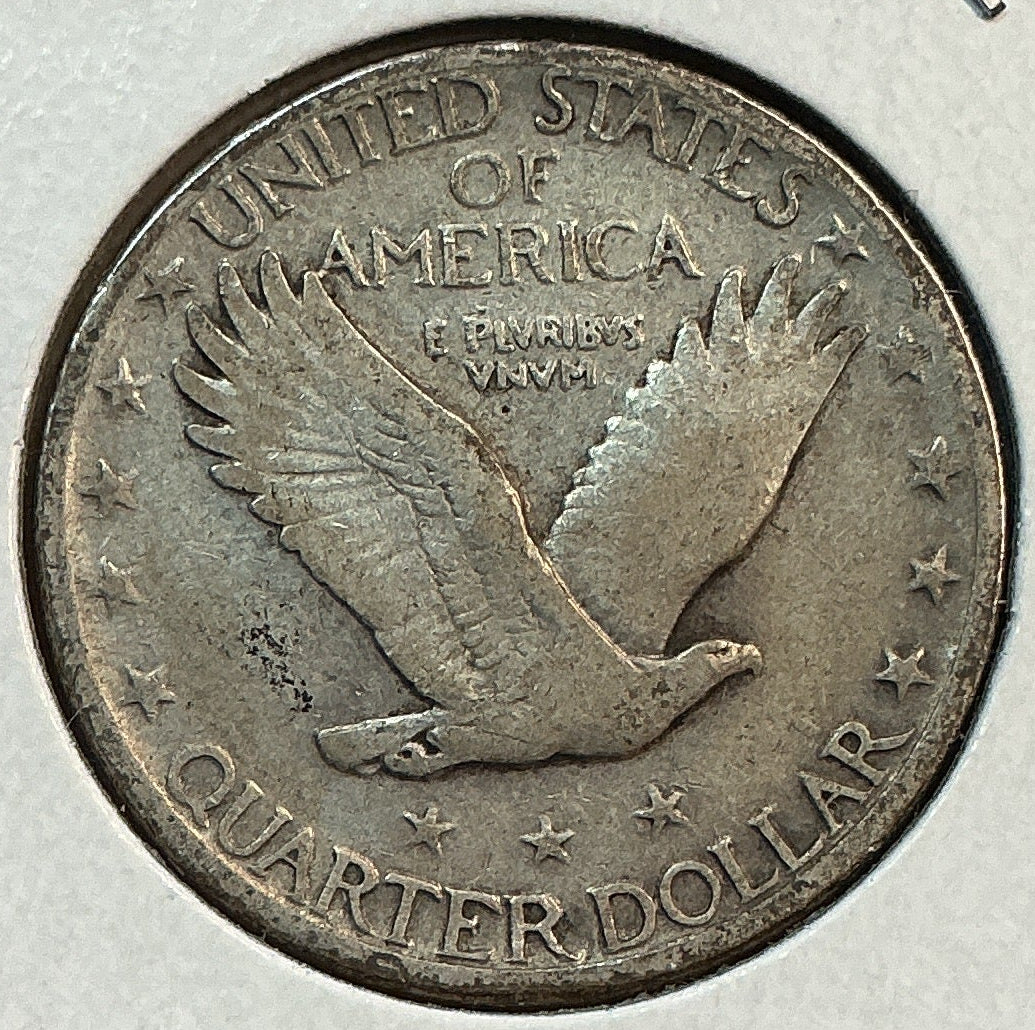 1930 Standing Liberty Quarter, Very Good Circulated Coin, Store# QR1855