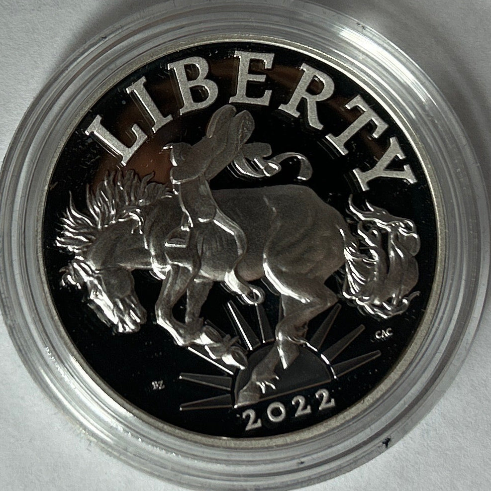 2022 AMERICAN LIBERTYSILVER MEDAL,.999 silver, 1 Troy Ounce, Store #SR001