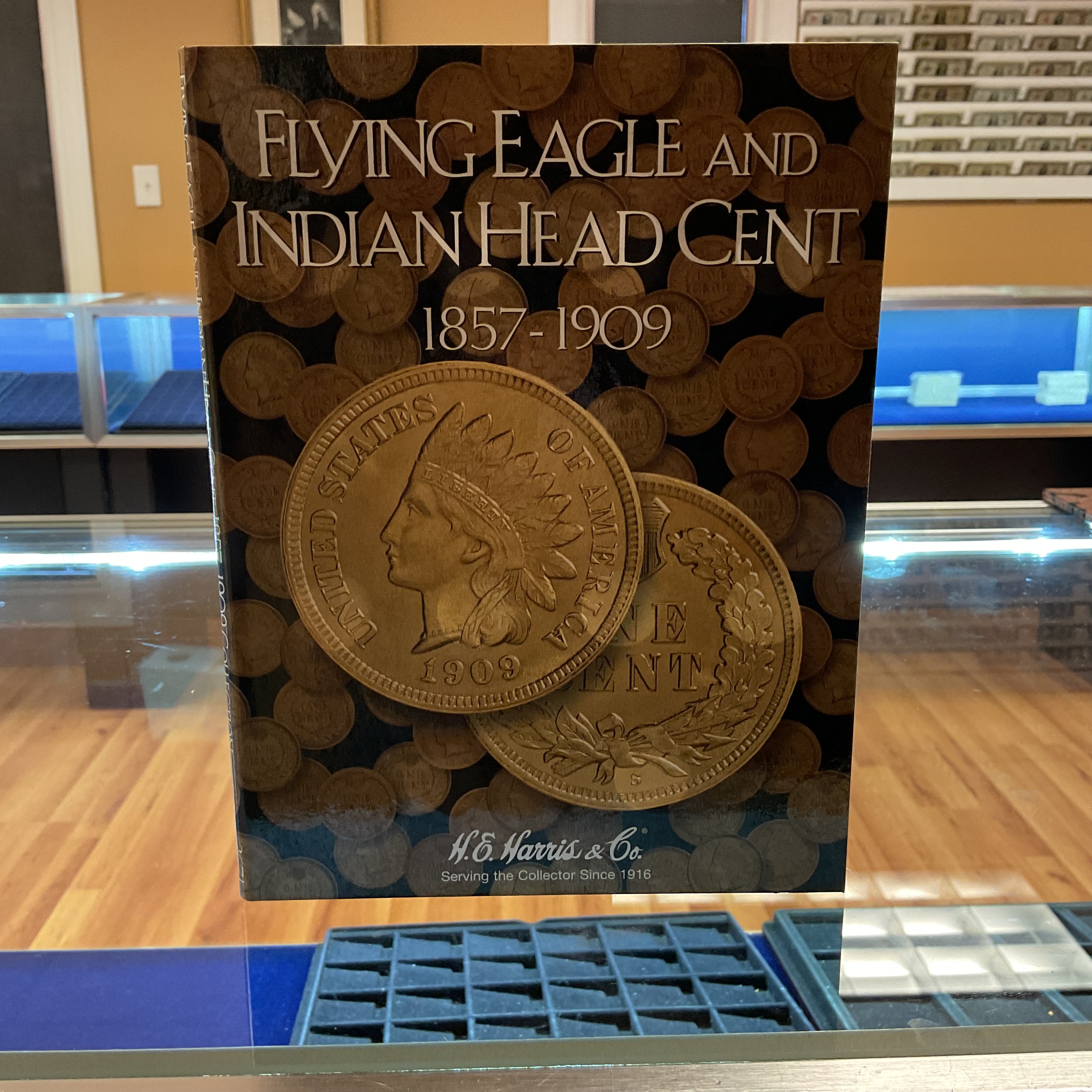 Flying Eagle and Indian Head Cents, Harris Coin Folder, Collections 1857-1909