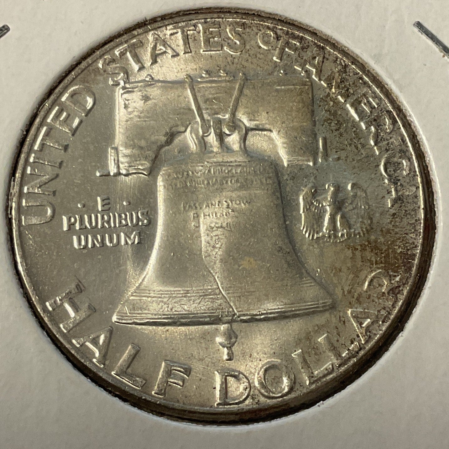 1955 Ben Franklin DRAC. Half Dollar, Beautiful Uncirculated Coin, Store #HR1806