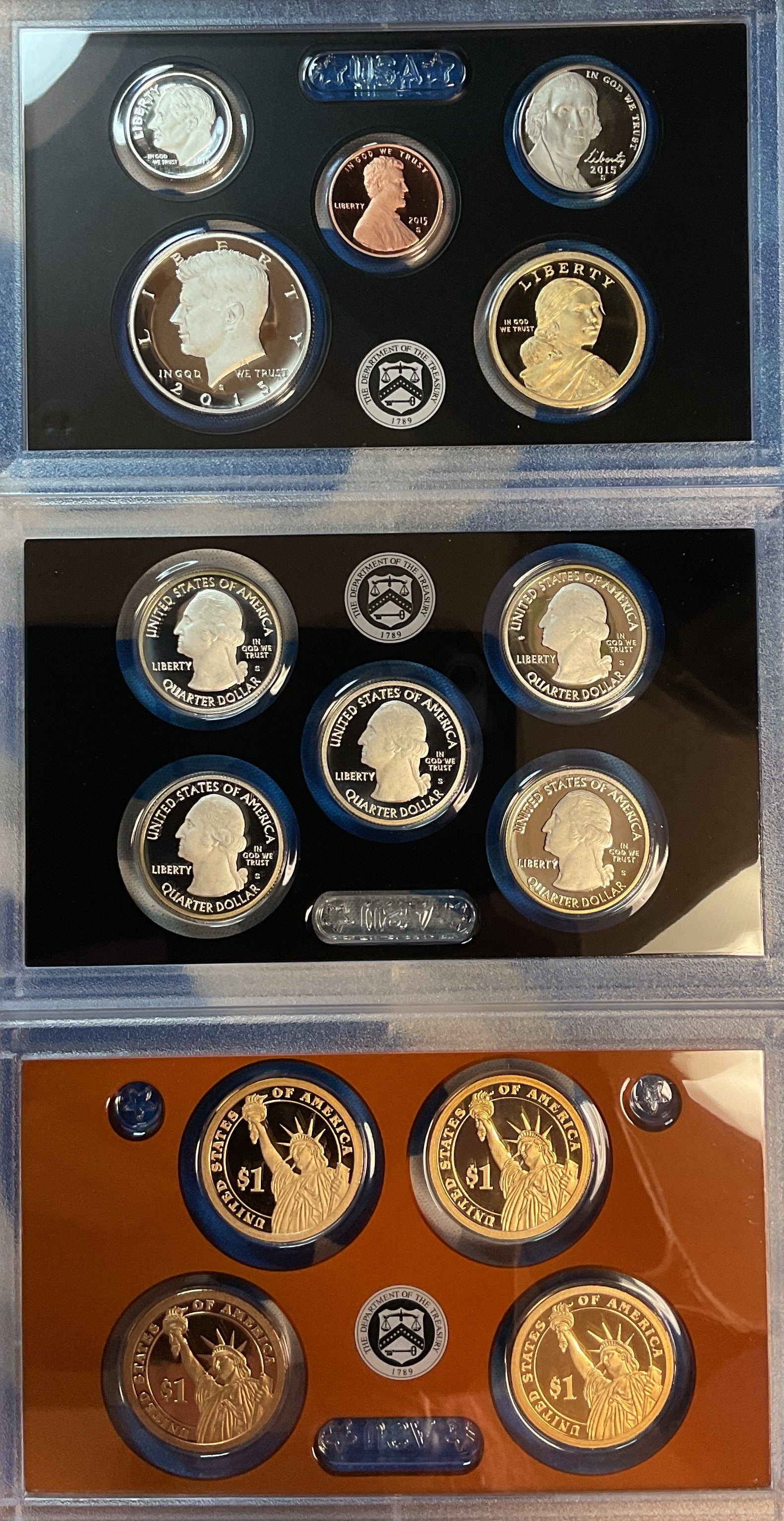 2015 United States Mint Silver Proof Set w/C.O.A.