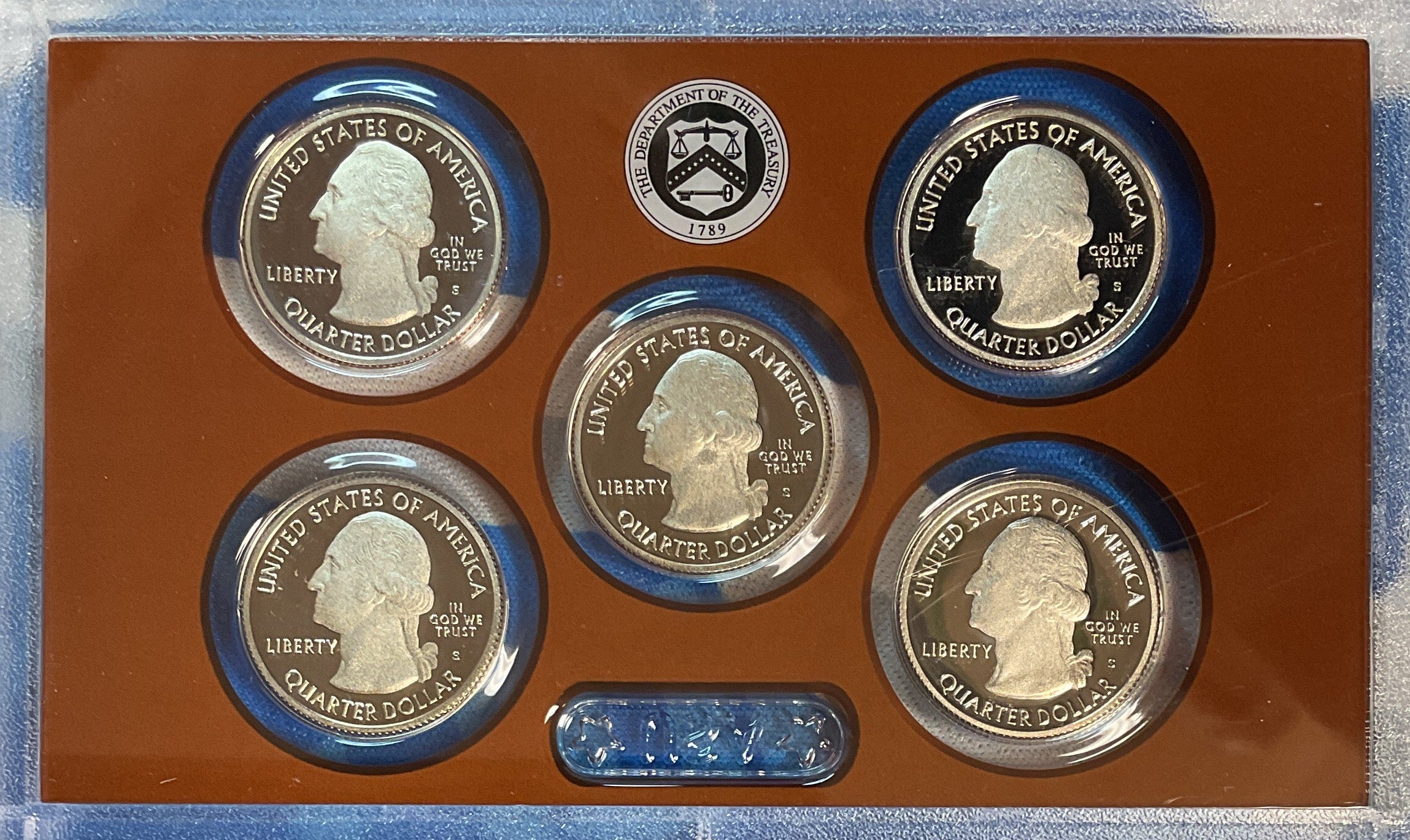2015 U.S. Mint America the Beautiful Quarters Proof Set, in Original Government Packaging