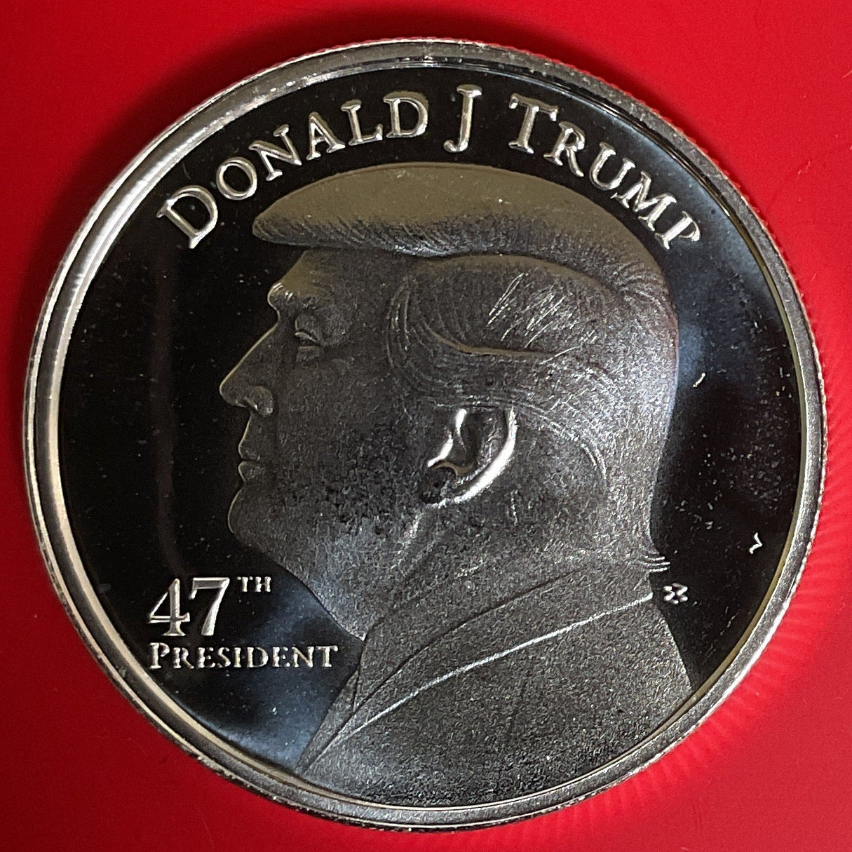 Trump 47th President Silver Round Bullion, .999 silver, 1 Troy Ounce, Store #SR047
