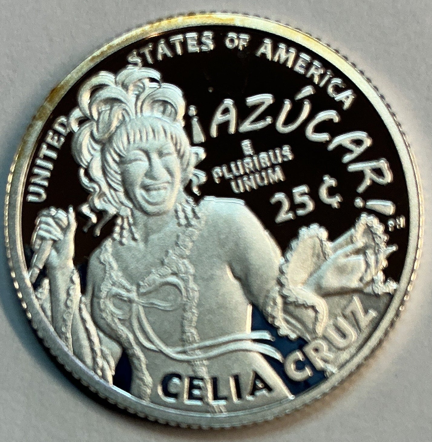 2024-S Celia Cruz, Silver Washington Quarter, American Women Collection 2022-2025 #QR1474