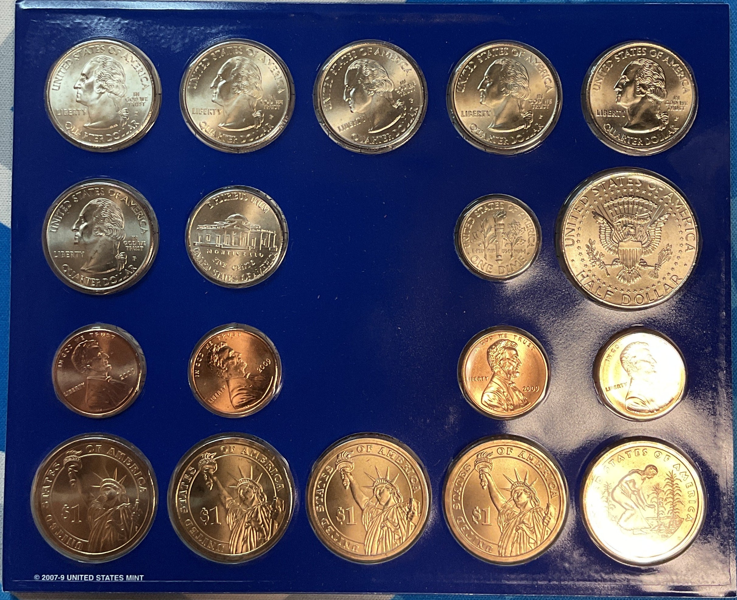 2009 United States Uncirculated 36-Coin Mint Set