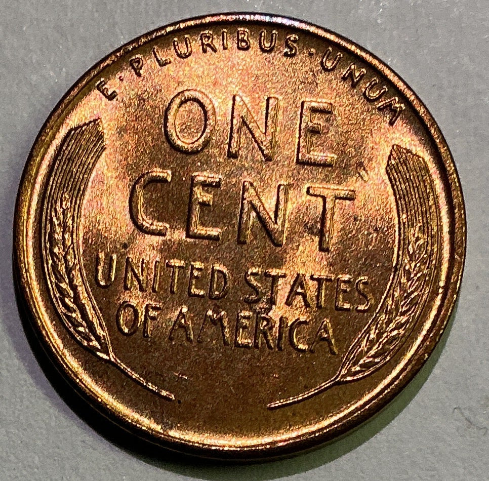 1940-S Lincoln Cent, Mint State Uncirculated Coin, Store #CT1279