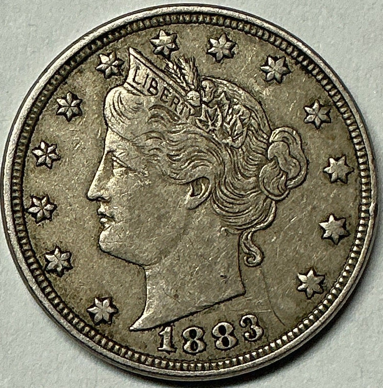 1883 Liberty Nickel, Extra Fine Circulated Coin, Store #NL680