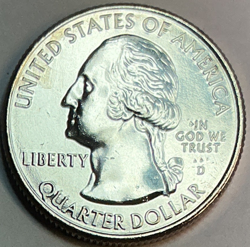 2015-D Uncirculated, Saratoga National Historical Park, New York, Washington Quarter