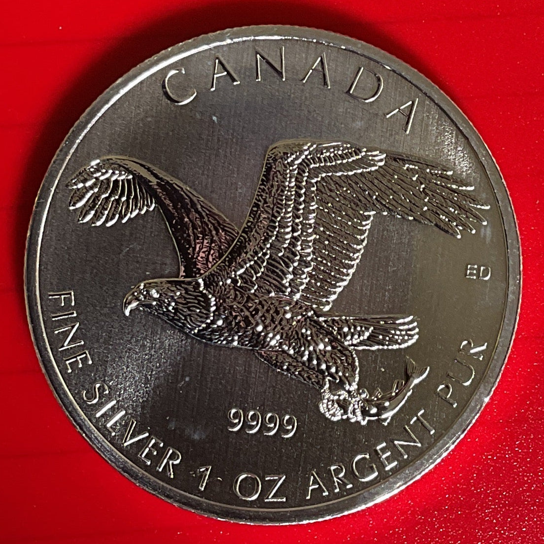 2014 $5, Canada Maple Leaf, Wild life Silver Round Bullion, 9999 silver, 1 Troy Ounce