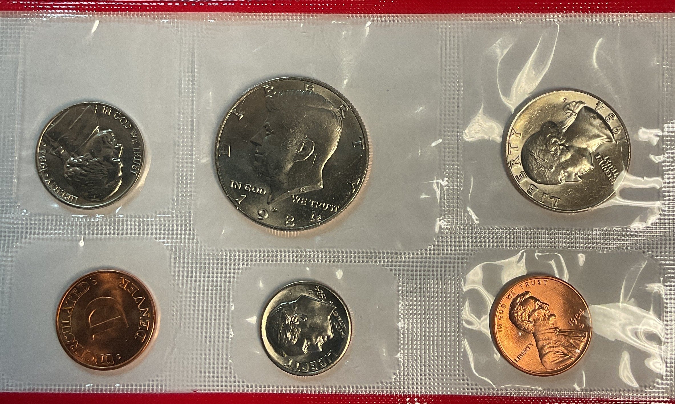 1984 United States Uncirculated 12-Coin Mint Set