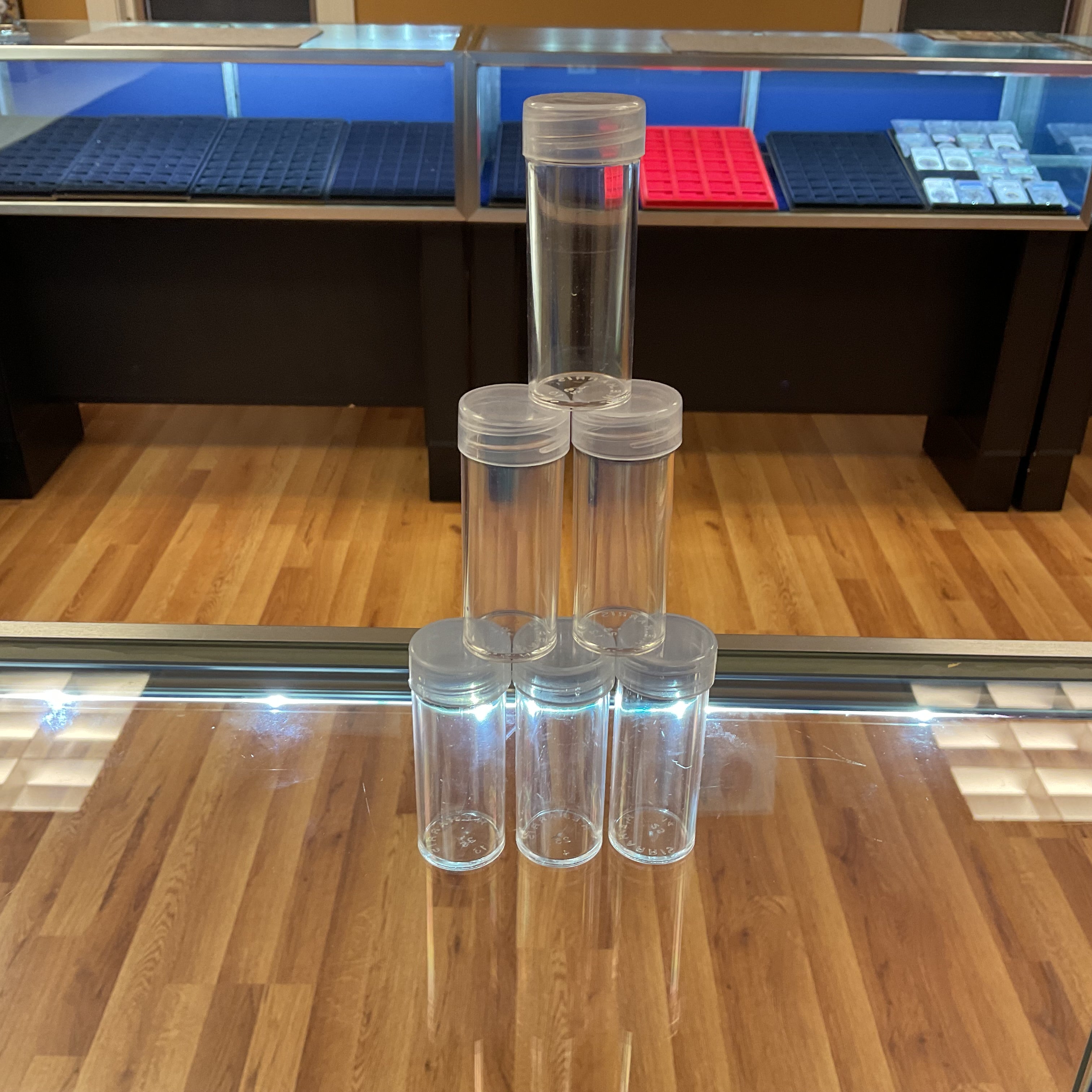 Quarter Coin Tubes, 3 for $2