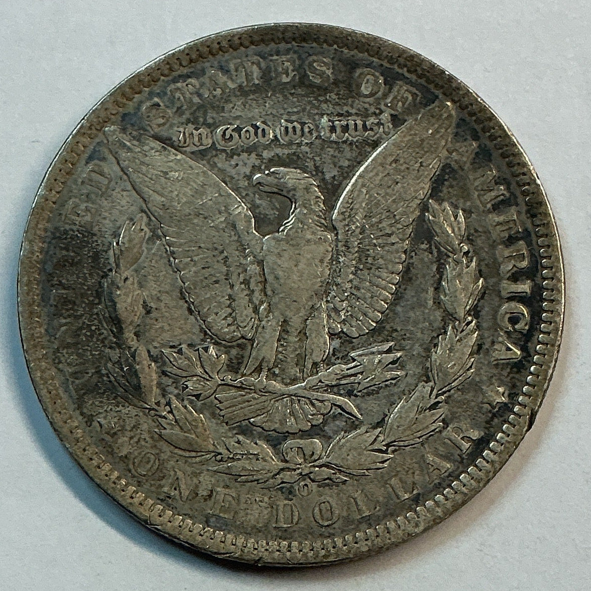 1893-O Morgan Silver Dollar, Fine+, Nice Date, Circulated Coin, Store #DR0912