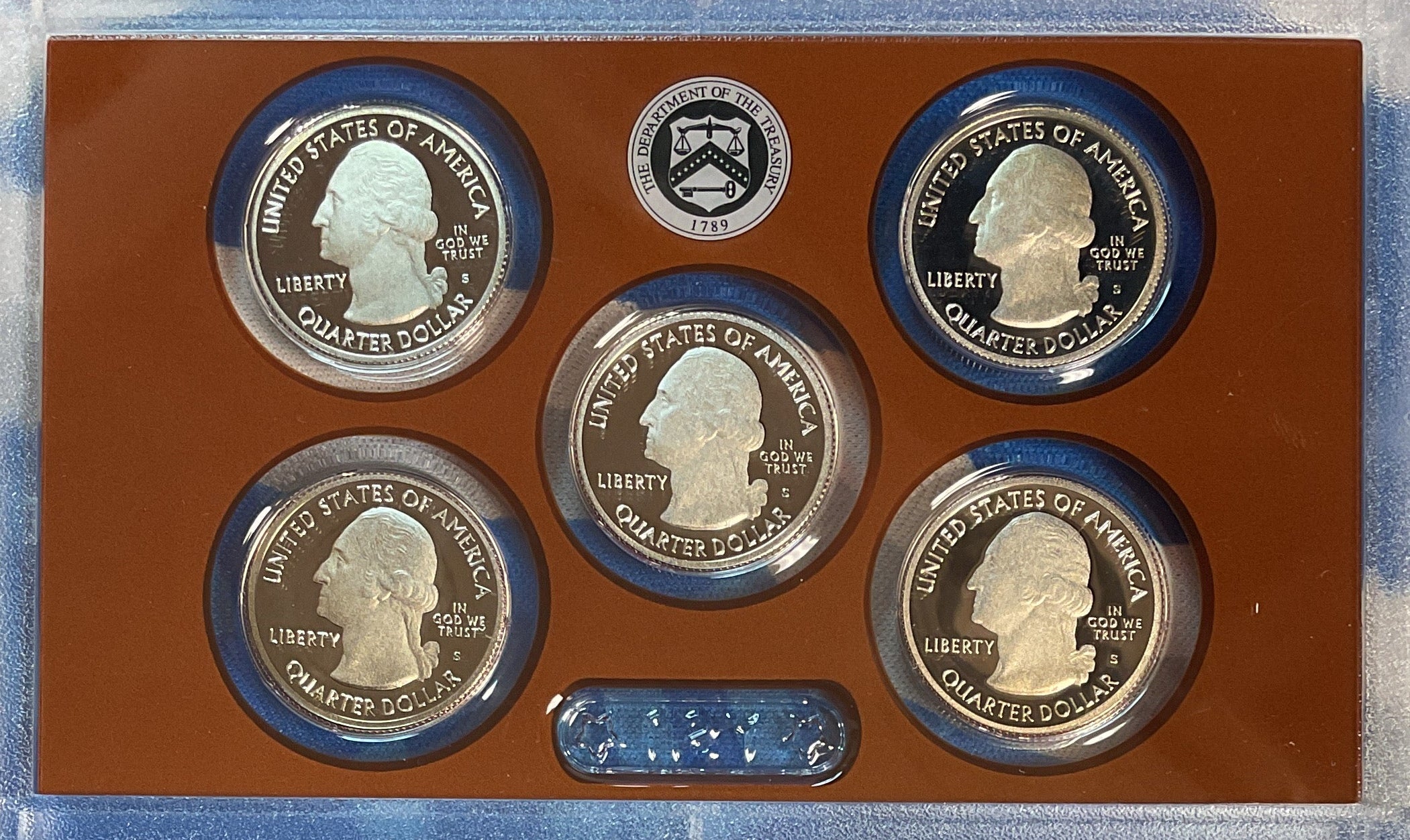 2014 U.S. Mint America the Beautiful Quarters Proof Set, in Original Government Packaging