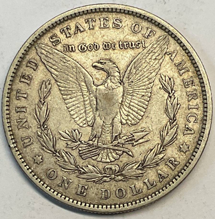 1880 Morgan Silver Dollar, Extra Fine Circulated Coin, Store #DR0873