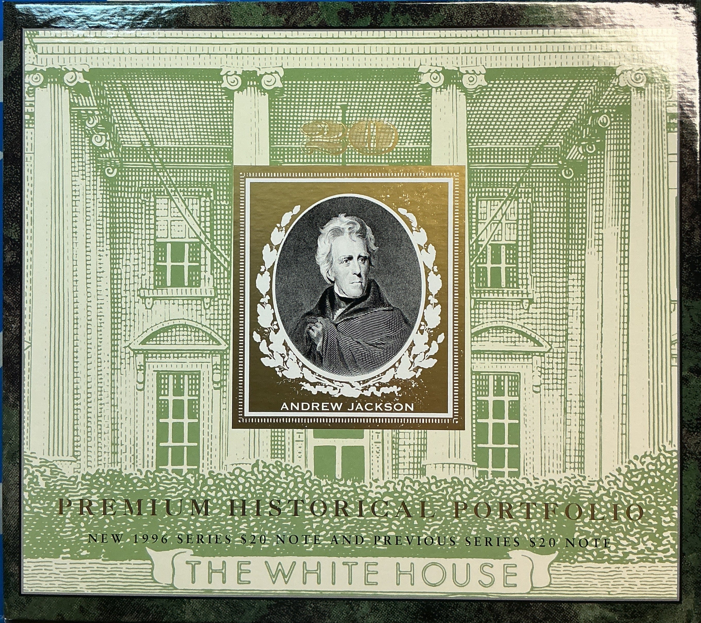 1996 Premium Historical Portfolio, The White House, 2-$20 Notes, #FRN010