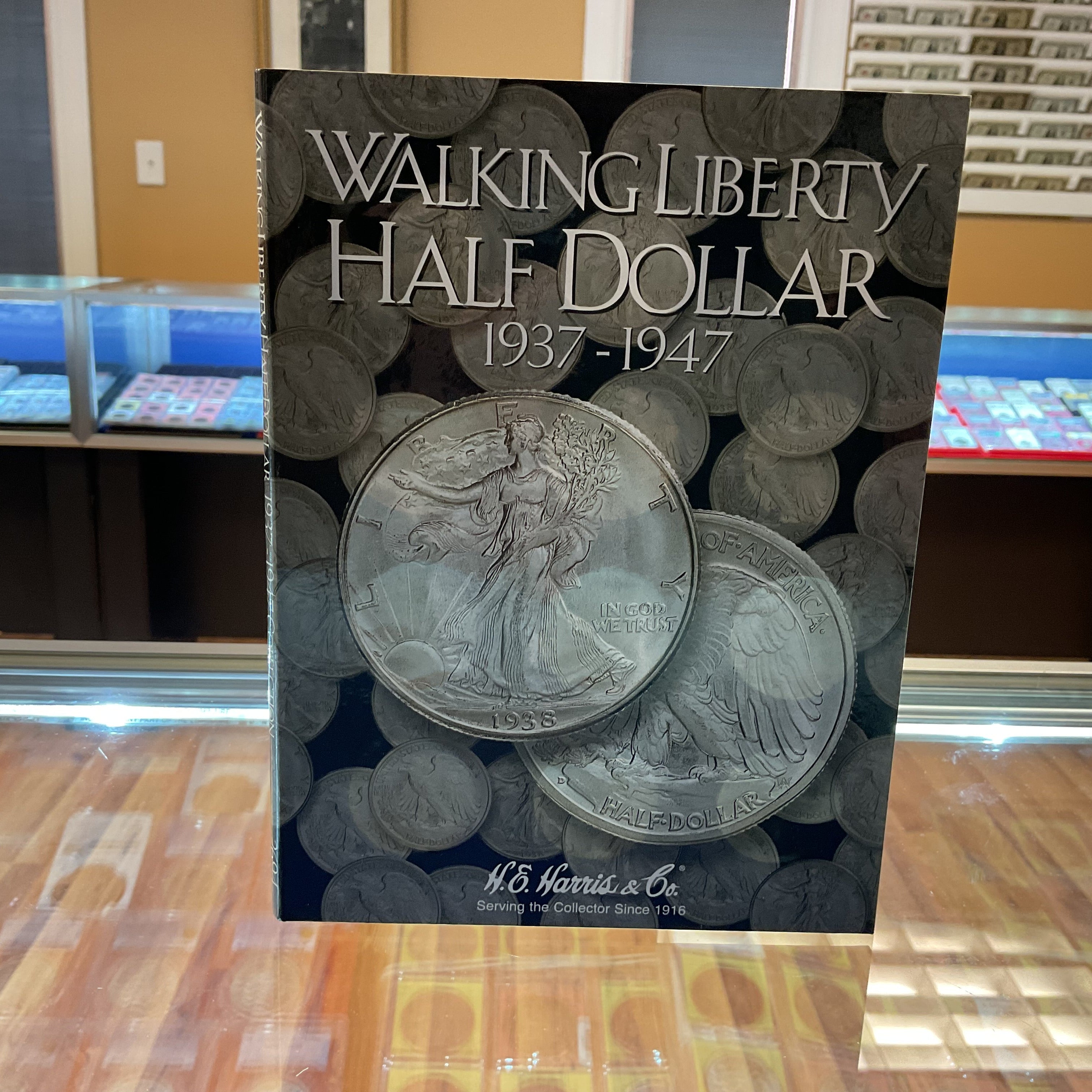 Walking Liberty Half Dollar, Harris Coin Folder, Collections 1937-1947