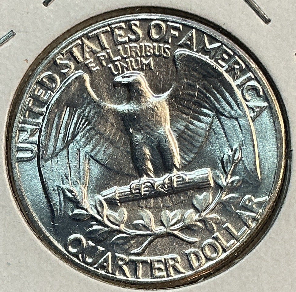 1960 Washington Quarter, Brillant Uncirculated Coin, Store #QR1856