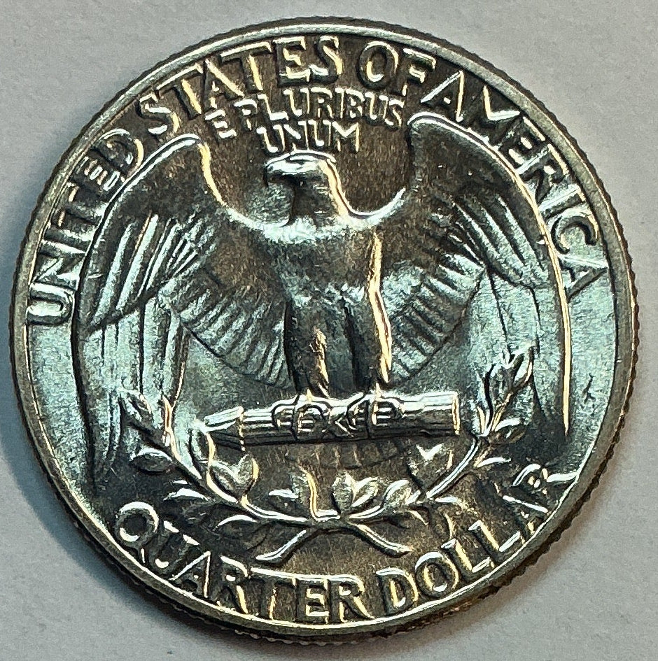 1951 Silver Washington Quarter, Brillant Uncirculated Coin, Store #QR1744