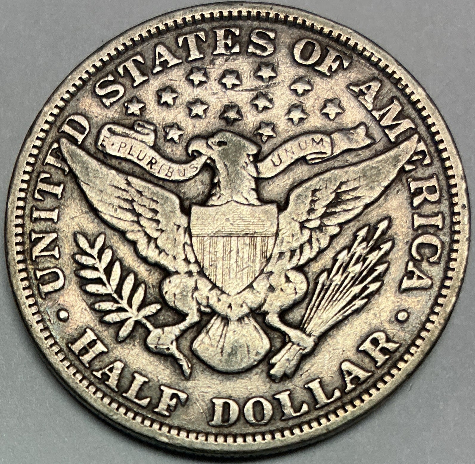 1893 Barber Half Dollar, Fine Circulated Coin, Store #HR2035