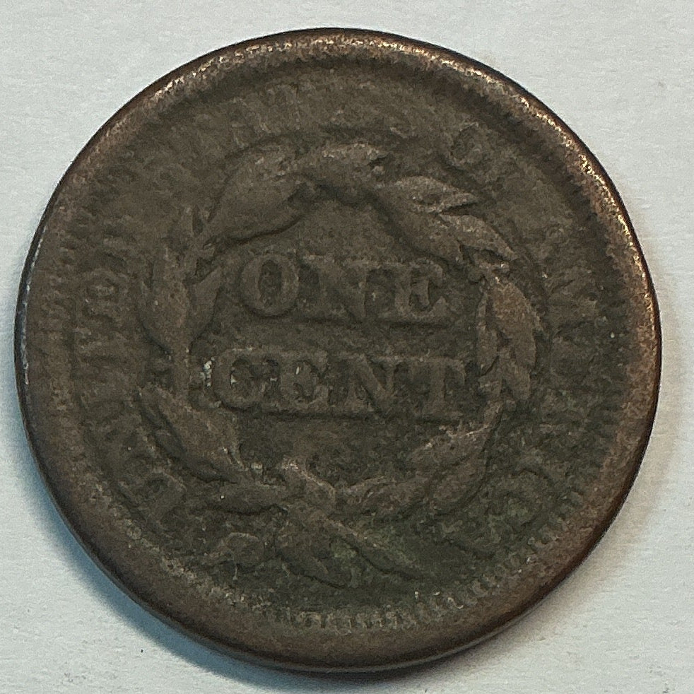 1853 Liberty Head Large Cent. Affordable Circulated Collectible Coin. Store #CT1426