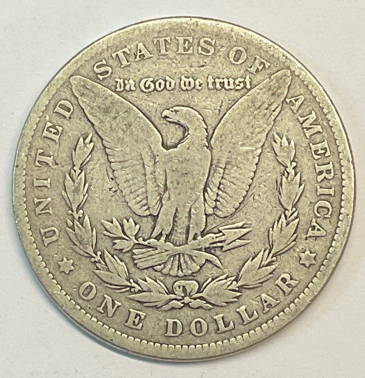 1881 Morgan Dollar, Very Good Circulated Coin, Store #DR0852