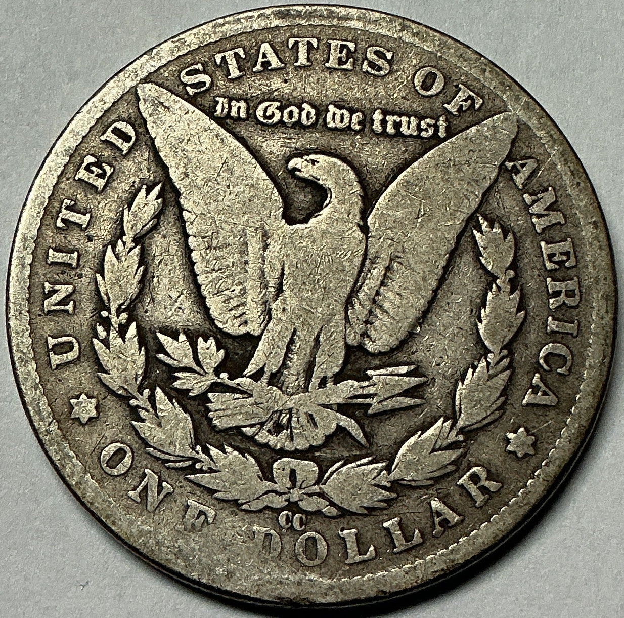 1883-CC Morgan Dollar, Very Good Circulated Coin, Store #DR1569