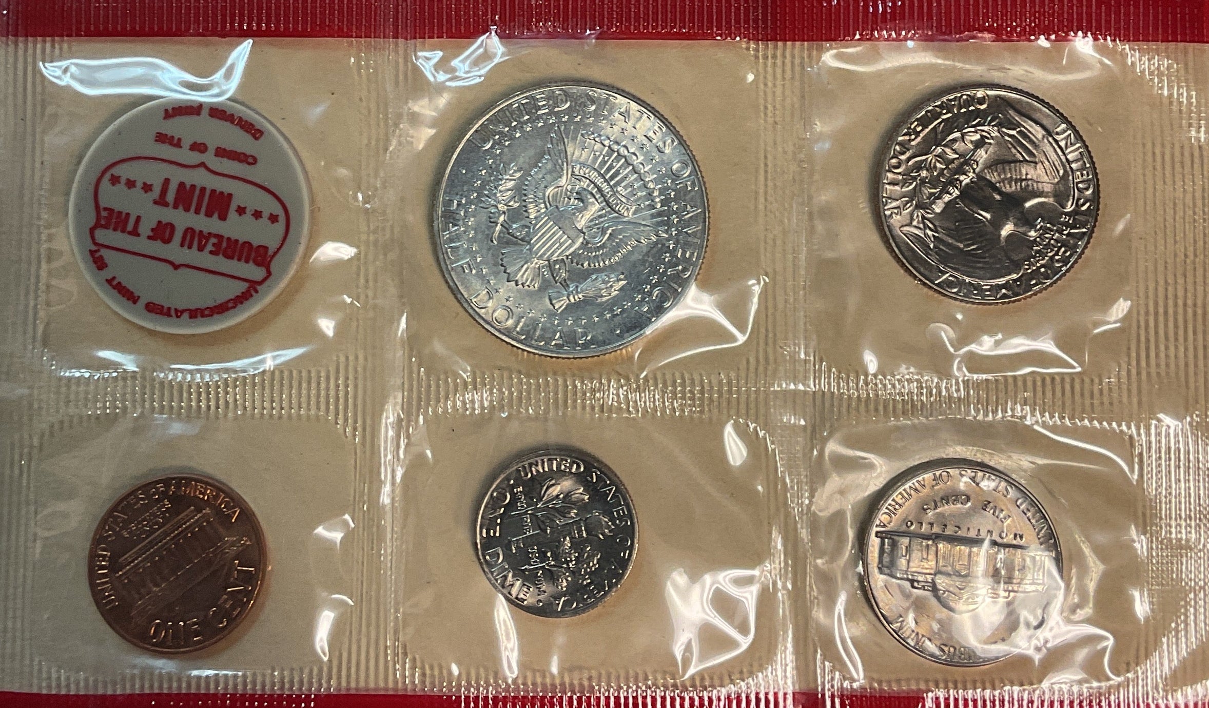 1968 United States Uncirculated 10-Coin Mint Set