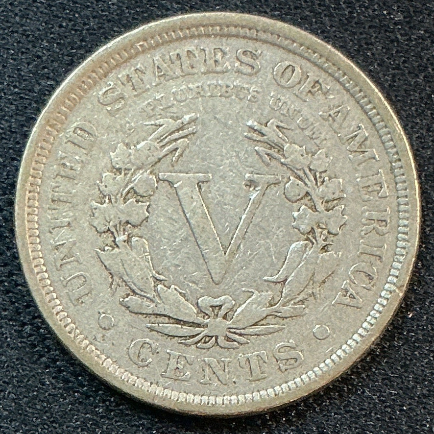 1904 Liberty Nickel, Very Good Circulated Coin, Store #NL893