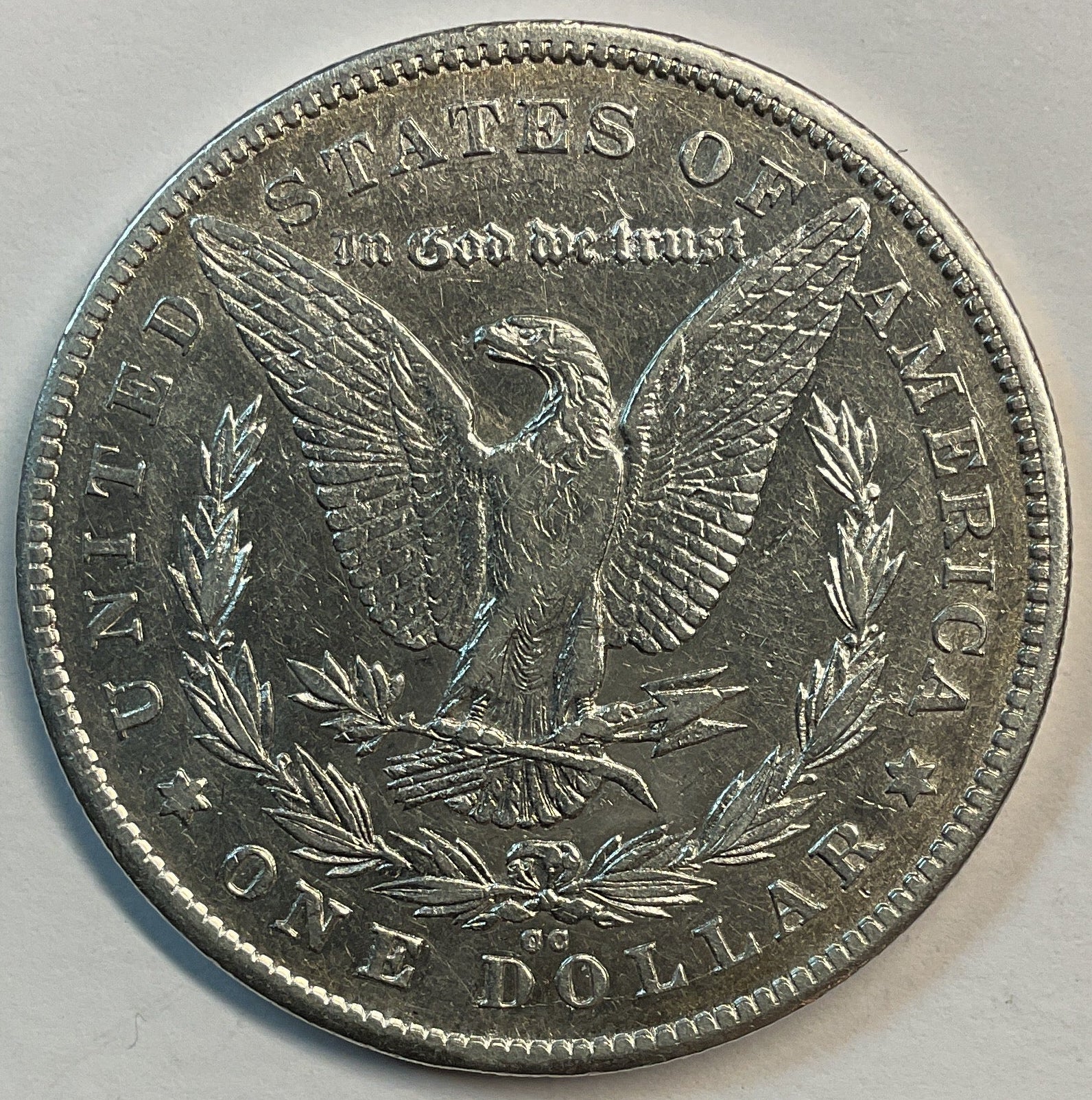 1878-CC Morgan Dollar, Extra Fine Circulated Coin, Store #DR0848