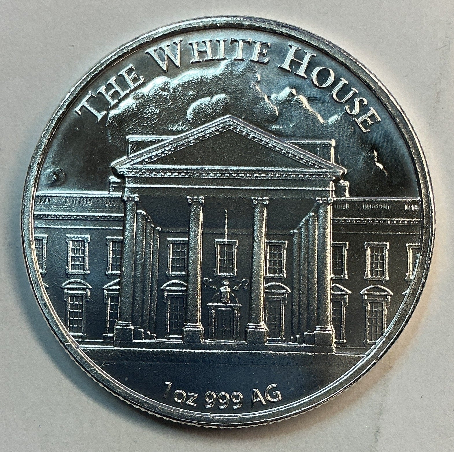 .999 silver, 1 Troy Ounce, "The Don" Silver Round Bullion, Store #SR046