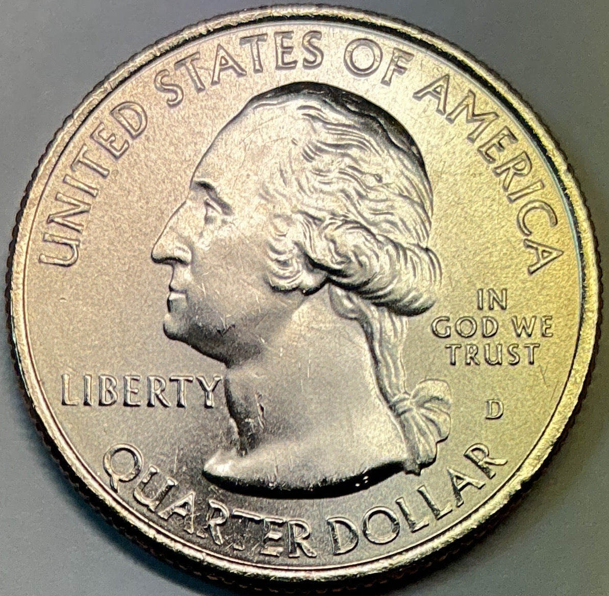 2012-D Brillant Uncirculated, Hawaii Volcanoes National Park, Hawaii, Washington Quarter