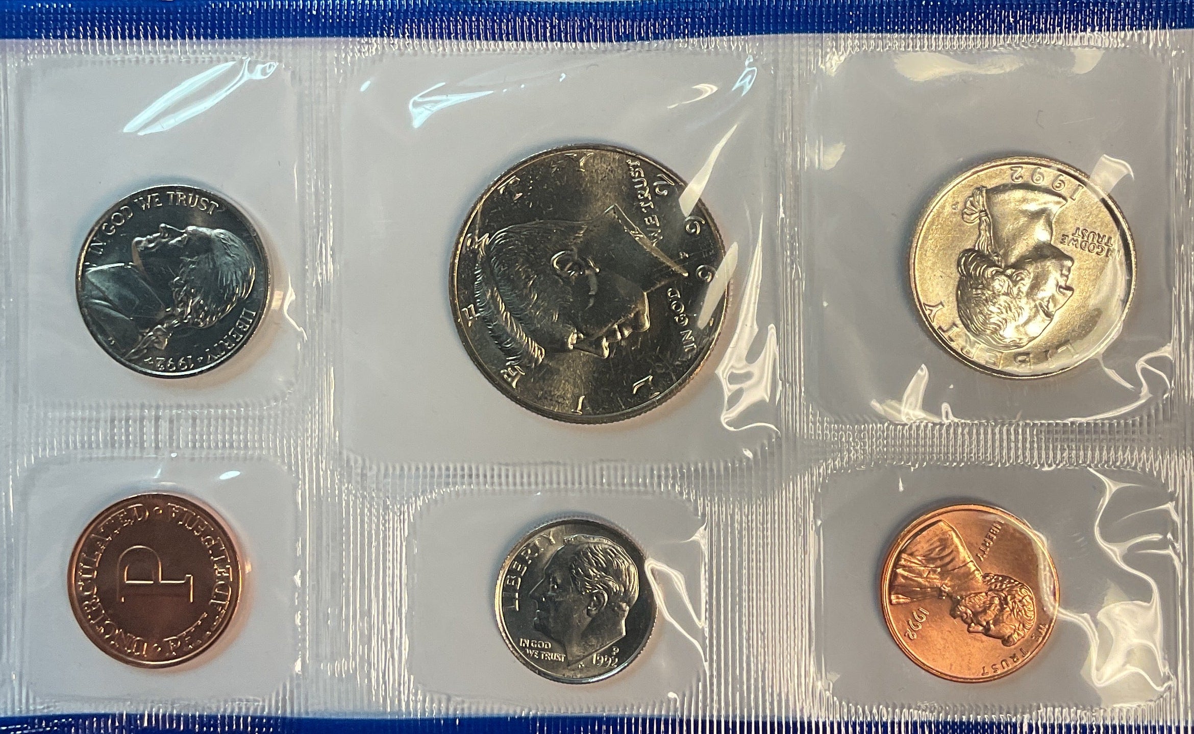 1992 United States Un-Circulated 12-Coin Mint Set