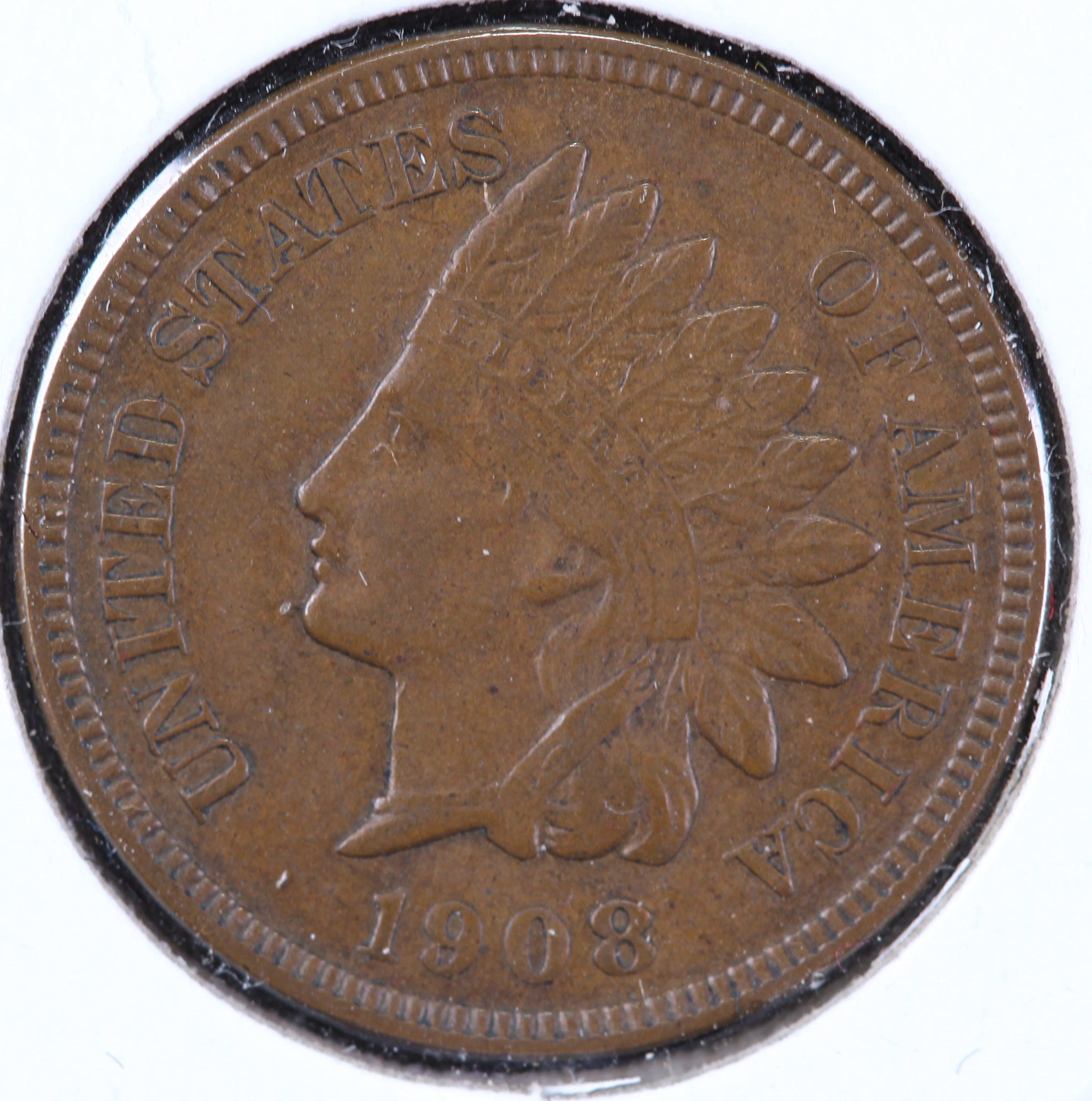 1908 Indian Head Cent, Circulated Affordable Coin, Store #CT0707