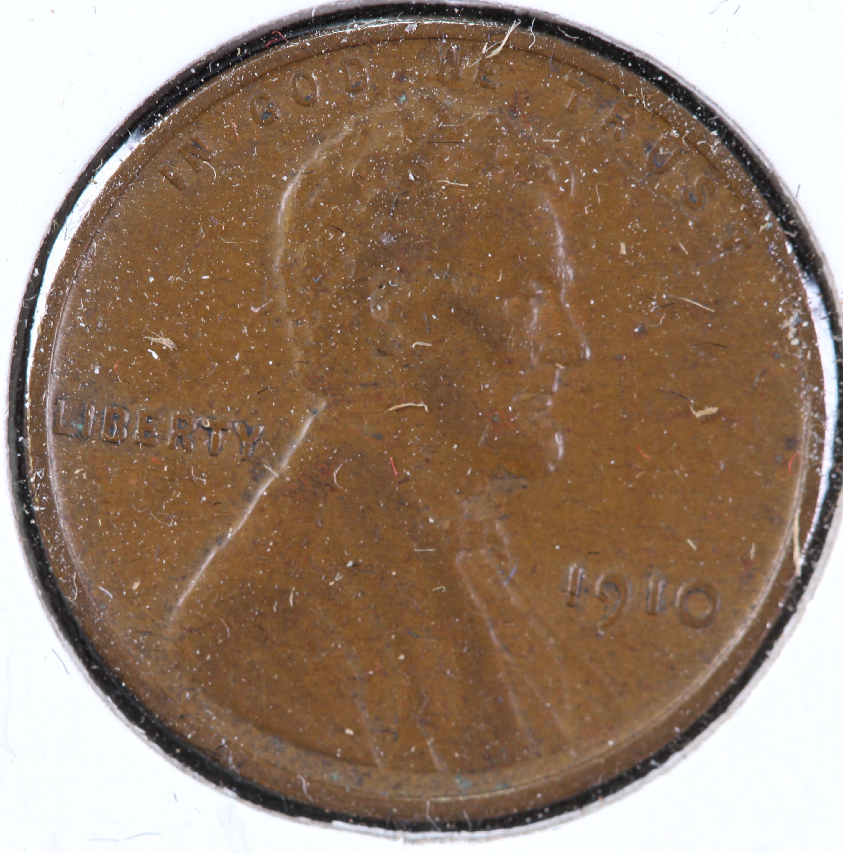 1910 Lincoln Wheat Cent, Very Fine+ Circulated Coin, Store #CT1249