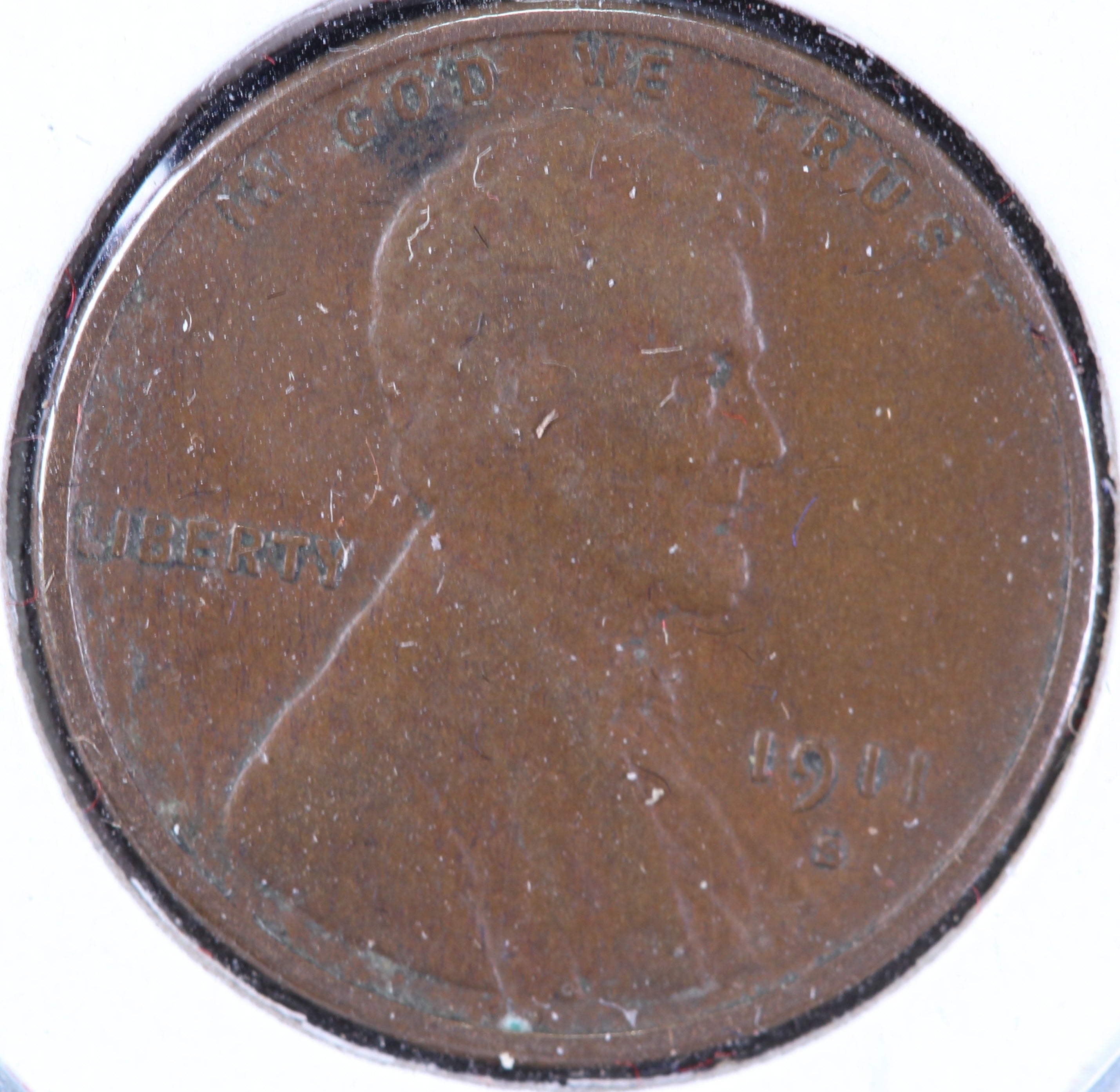 1911-S Lincoln Cent, Extra Fine Circulated Coin, Store #90191
