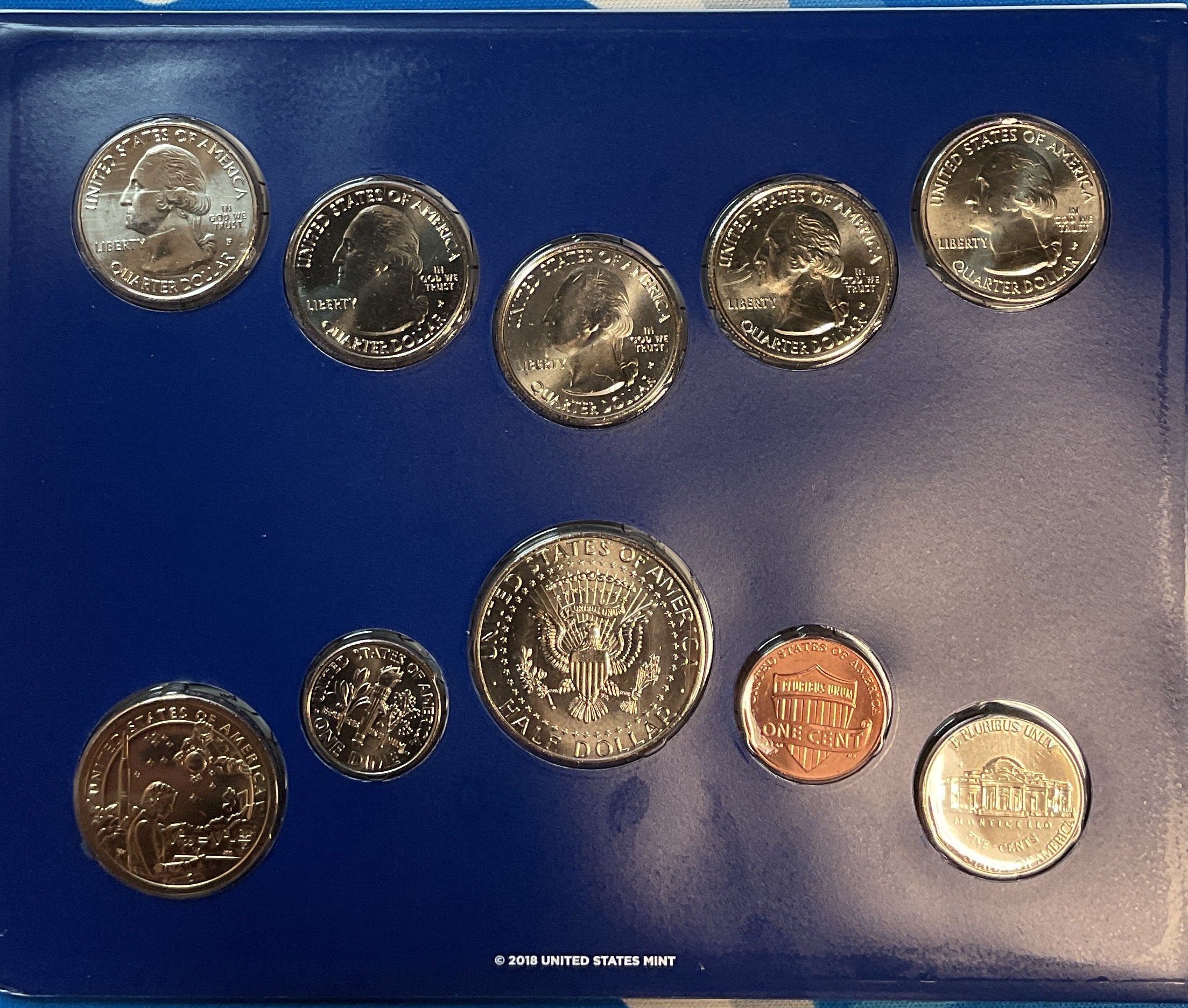 2019 United States Uncirculated 20-Coin Mint Set