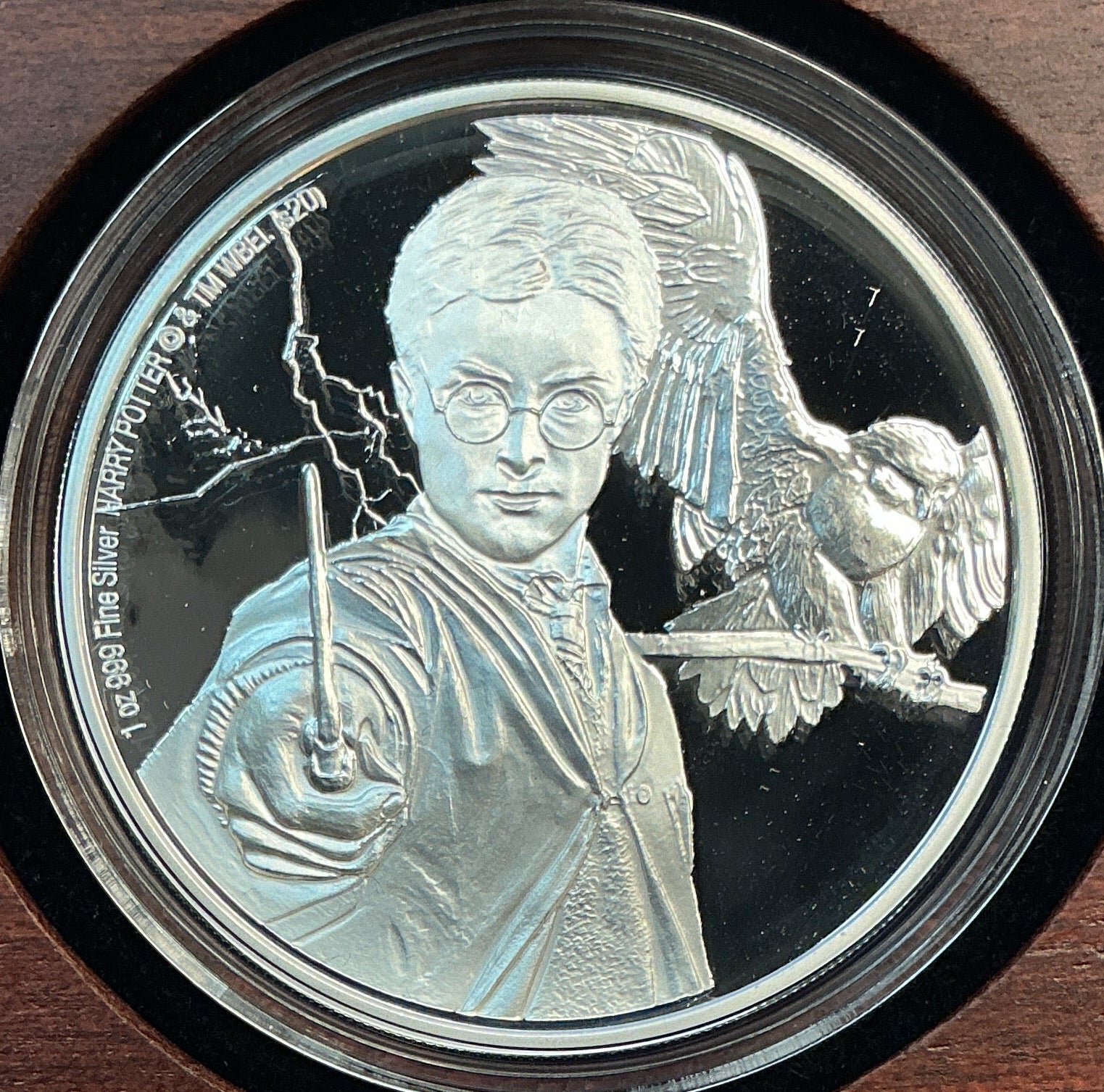 2020 Harry Potter Silver Coin, HARRY POTTER I, .999 Silver Coin, 1 Troy Ounce, Store #SR175