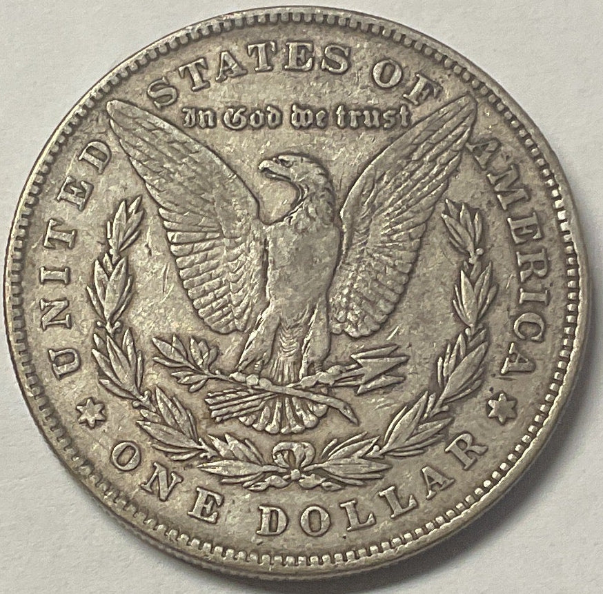 1878 Morgan Dollar, Very Fine+ Circulated Coin, Store #DR1563