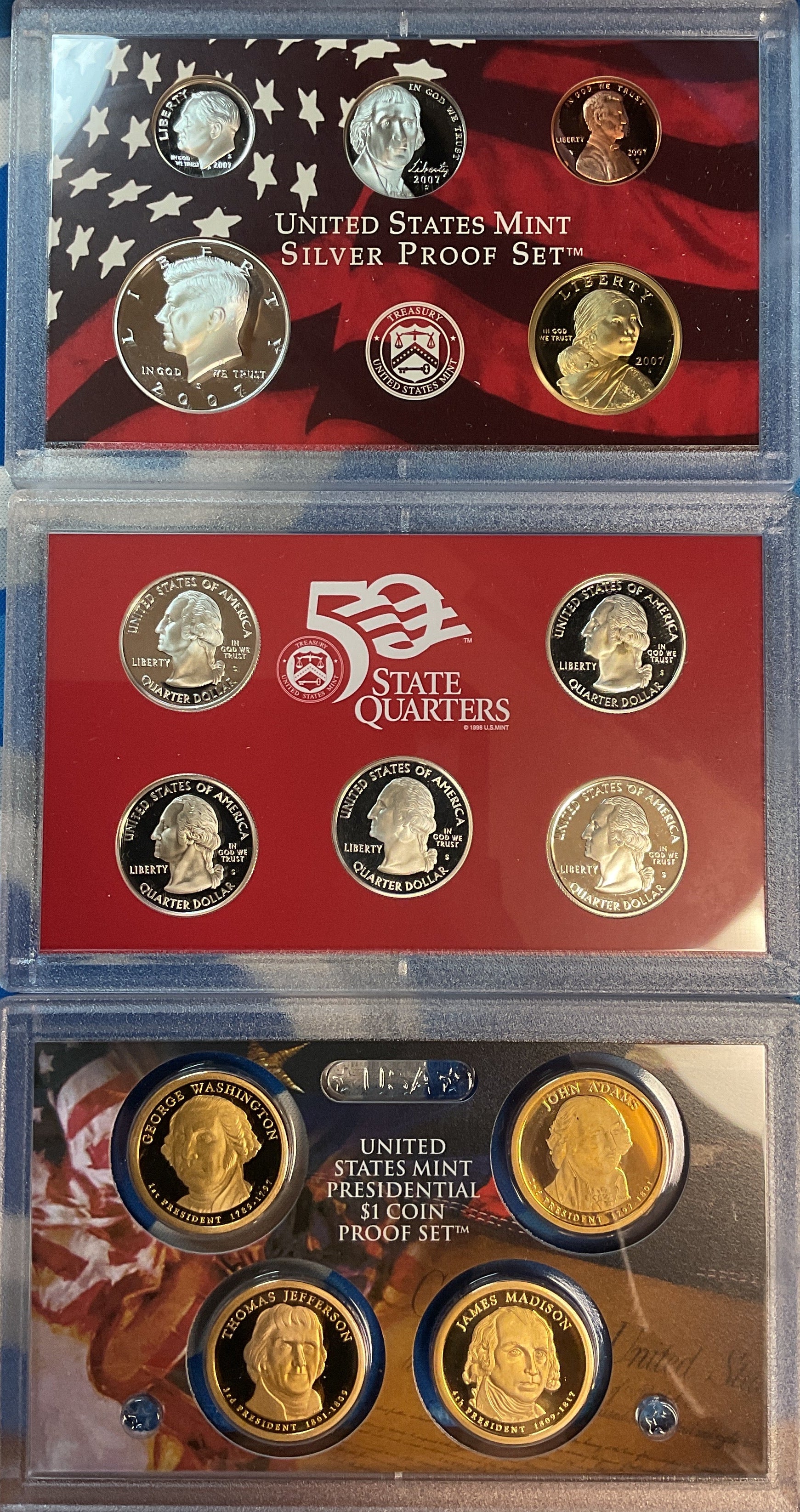 2007 United States Mint Silver Proof Set w/C.O.A.