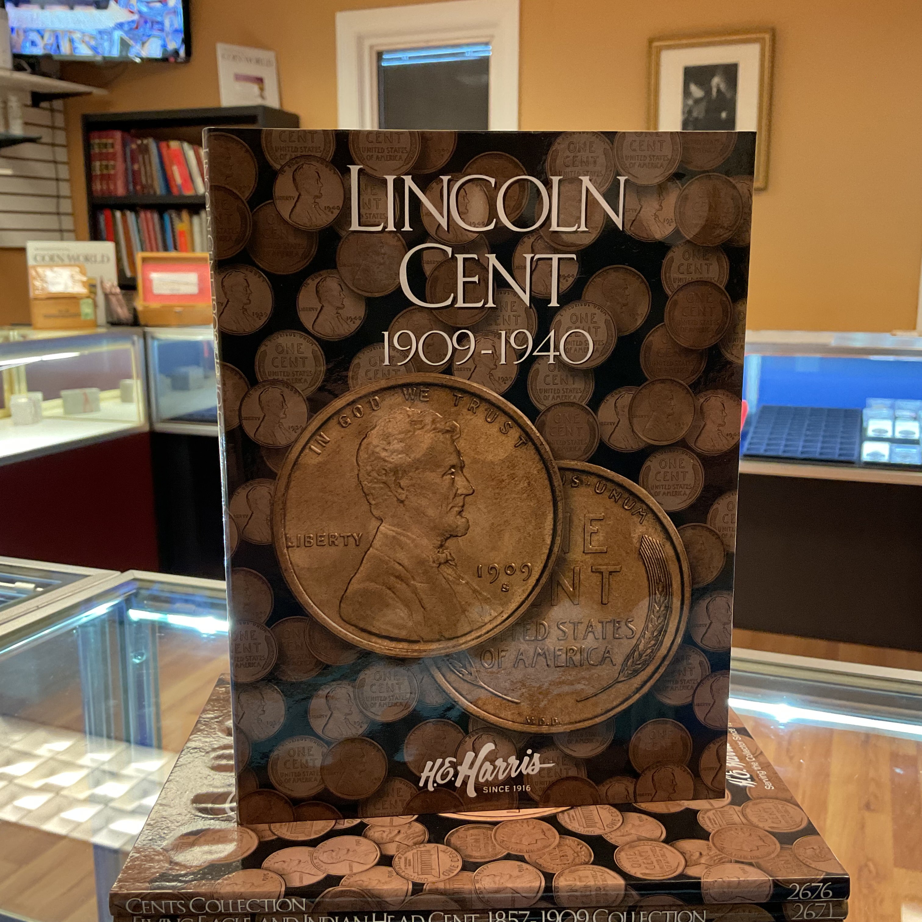 Lincoln Cents, Harris Coin Folder, Collections 1909-1940