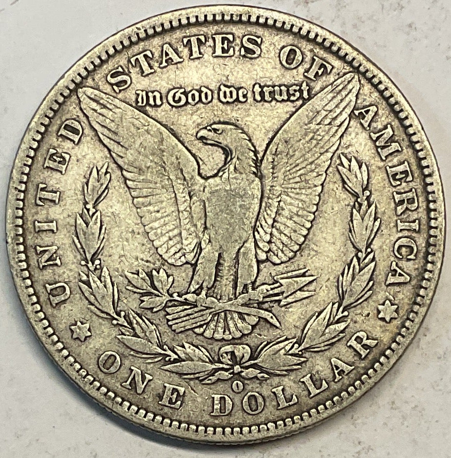 1882-O Morgan Silver Dollar, Very Fine Circulated Coin, Store #DR0881
