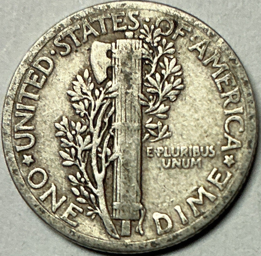 1934 Mercury Dime, Very Fine Circulated Coin, Store #DE0985